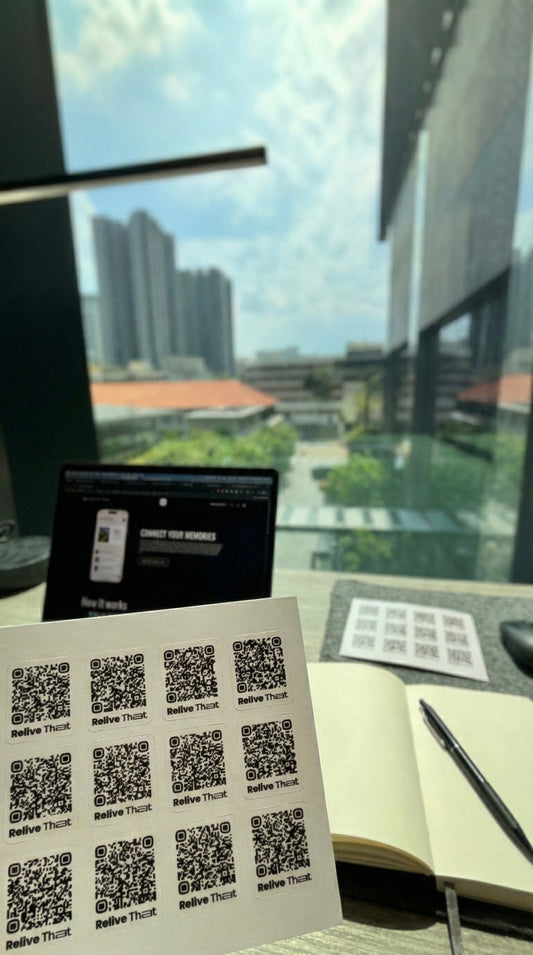 QR-Sticker Set